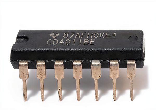 CD4011B Quad 2-Input NAND Gate IC TI Friendly DIP-14 Pack of 3-7