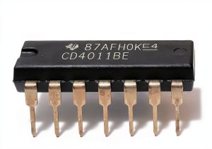 CD4011B Quad 2-Input NAND Gate IC TI Friendly DIP-14 Pack of 3-0