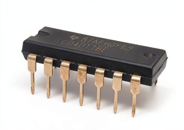 CD4011B Quad 2-Input NAND Gate IC TI Friendly DIP-14 Pack of 3-1