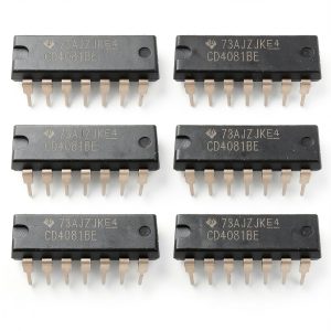 CD4081BE Quad 2-Input AND Gate by Jekewin 6.8mA Output 3‑18V Supply-0