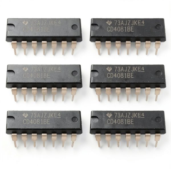 CD4081BE Quad 2-Input AND Gate by Jekewin 6.8mA Output 3‑18V Supply-0