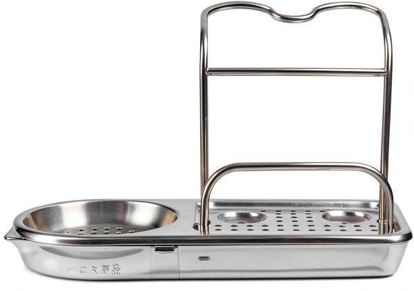 OXO Good Grips Stainless Steel Sink Caddy, Gray, A-2
